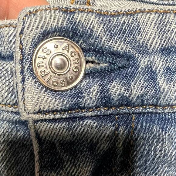 Acne Studios Jeans Row Clean slim leg  LT VTG 27 - Picture 10 of 11